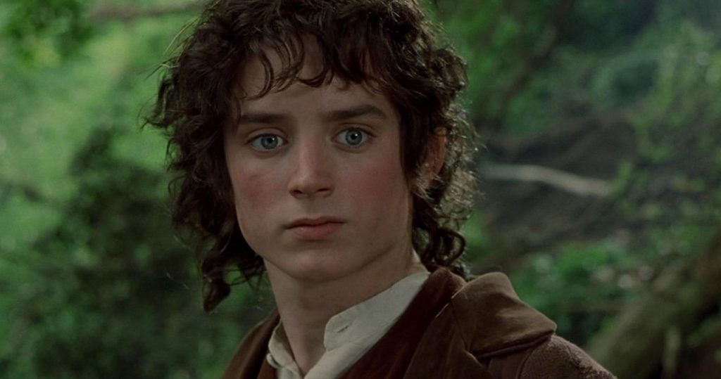 Elijah Wood as Frodo Baggins